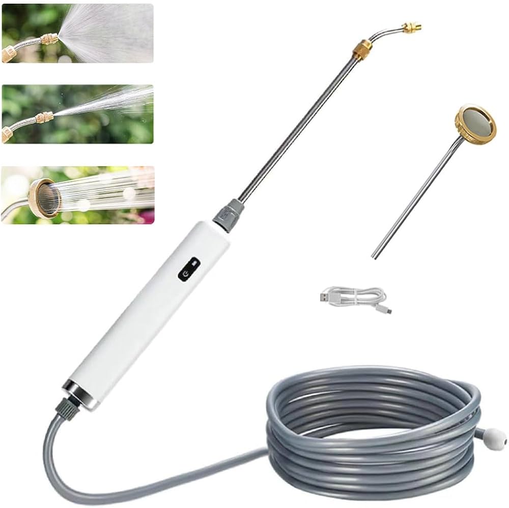 Amazon.co.jp: 【2025年 シャワーノズルも贈る】 VIGOUROUS 電動噴霧器